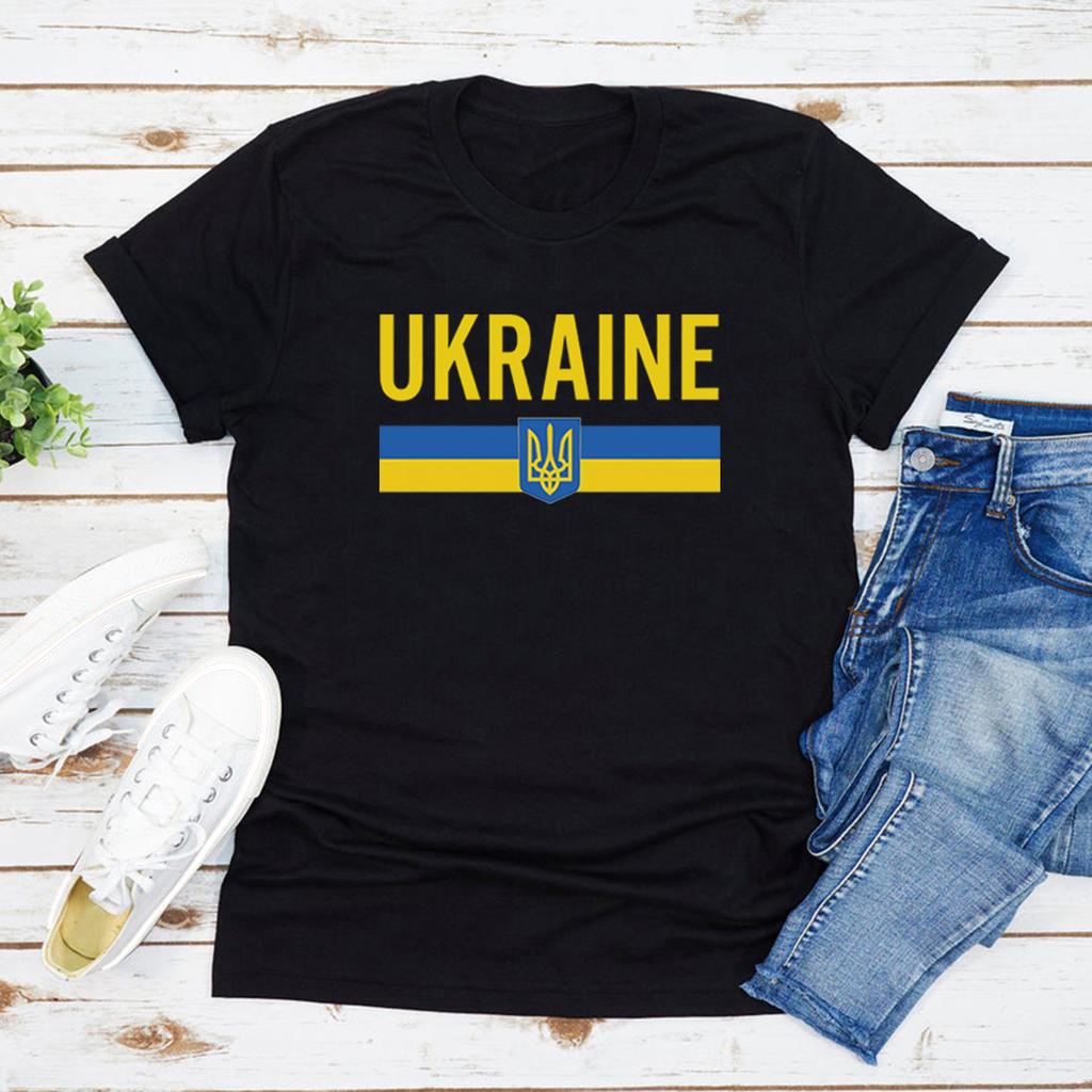 Ukraine Tshirt Ukrainian Flag T Shirt Unisex Women Graphic T Shirts Ukraine Trident Short Sleeve Tee Women Clothes Streetwear Top