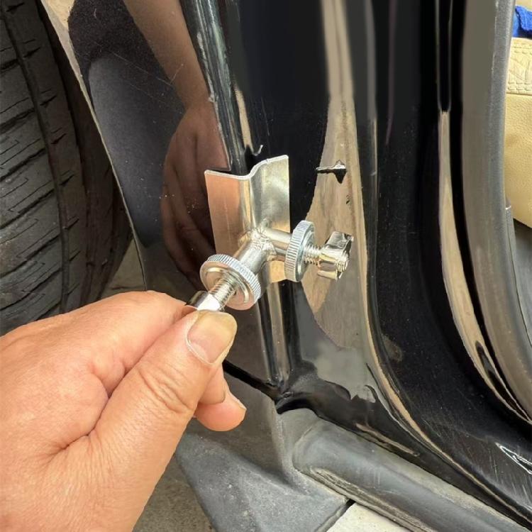 Right Angle Corner Dent Pull Gasket Repair Tool Bidirectional Dent Puller Gasket Easy To Operate Car Dent Pull Gasket