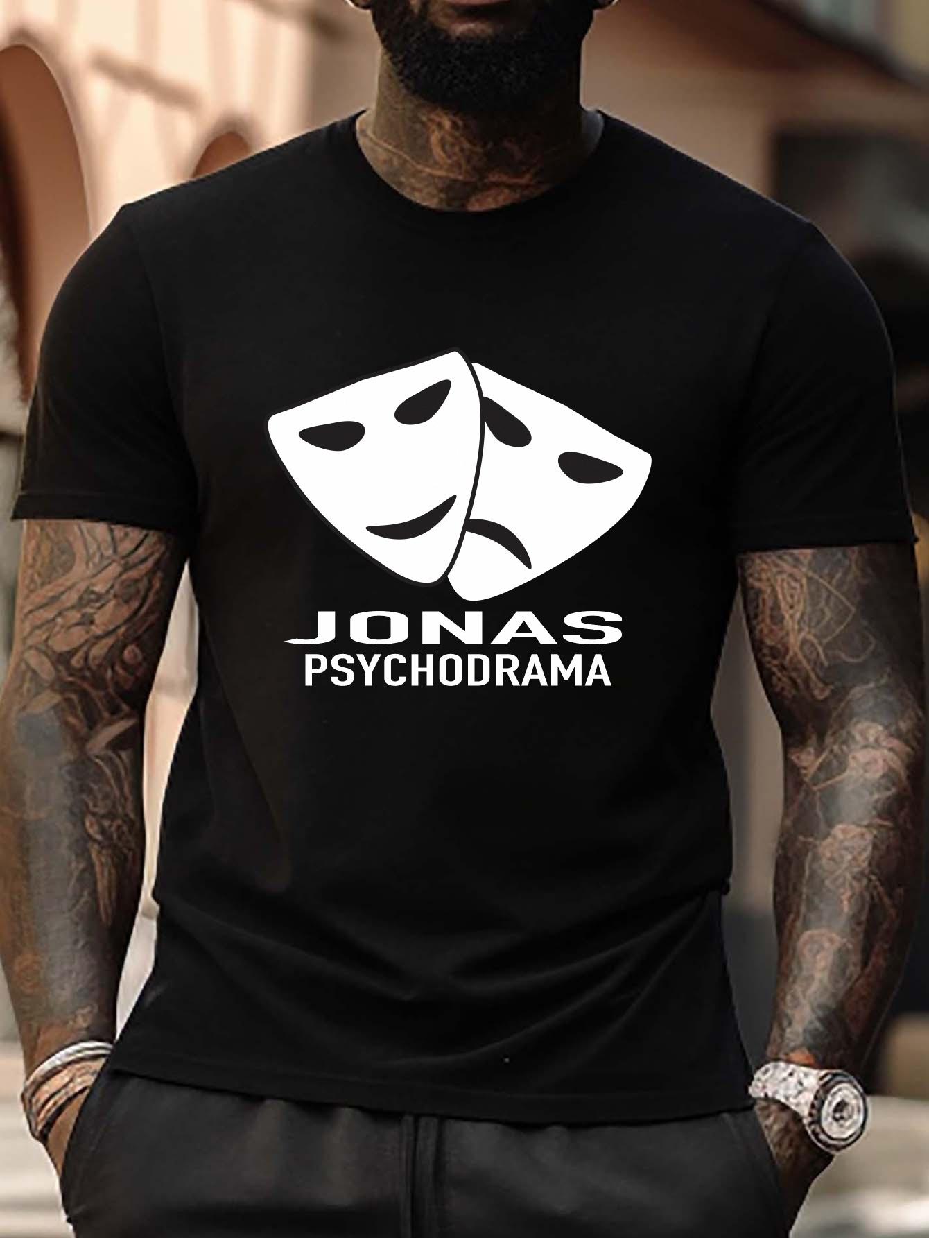 

Jonas Plus Size T-shirt - Geometric Design L