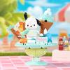 Keeppley  Building Block Summer Party  Splicing Toy Kuromi My Melody Pochacco Model Ornaments Gifts