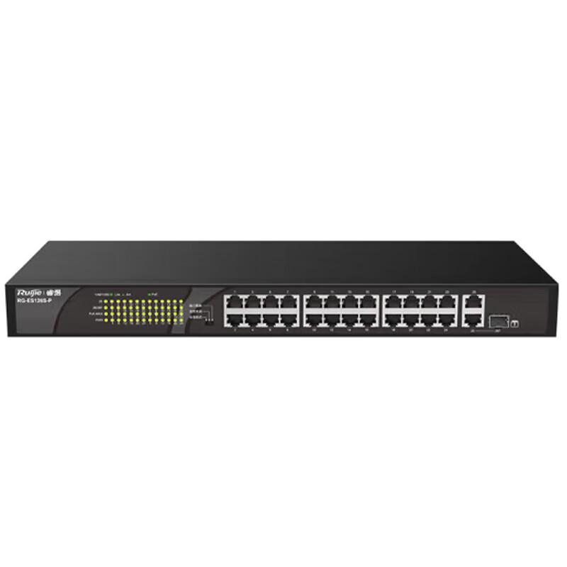 Ruijie 24-Port 100Mbps Unmanaged PoE Switch