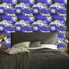 Graffiti wallpaper with elements for living room and bedroom 50x1000