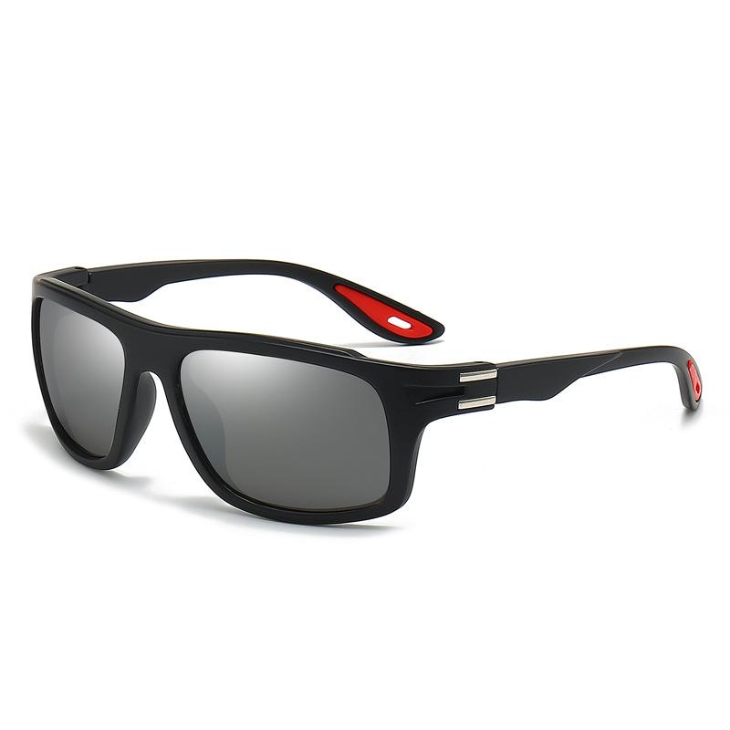 Lunettes de soleil de sport Lunettes de pêche Lunettes de cyclisme d'extérieur Lunettes de conduite Lunettes de soleil de course coupe-vent pour hommes