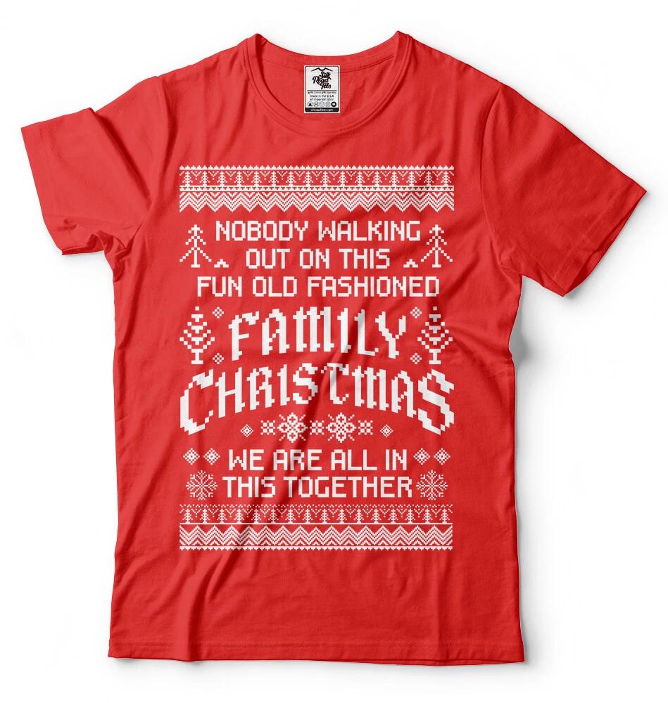 

Christmas Shirt Mens Christmas Movie Quote Popular Culture Family Christmas Tee 3XL