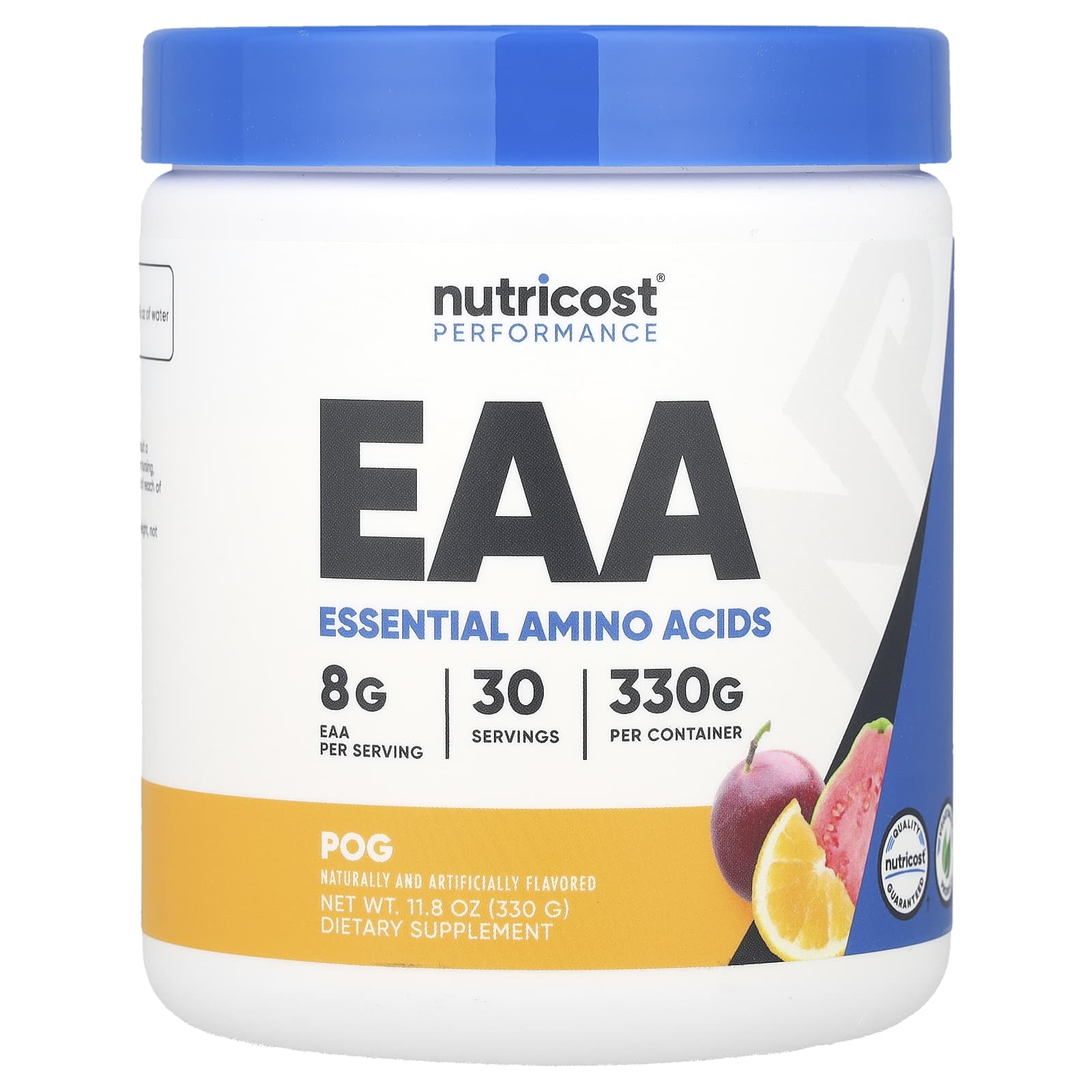 

Nutricost, Performance, EAA Powder, Passion Fruit, Orange and Guava, 11.8 oz (330 g)