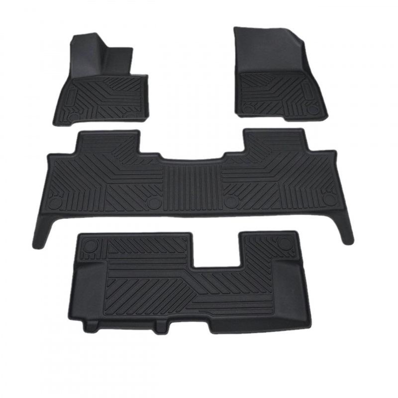 Leopard TPE Waterproof Non-Slip Car Floor Mats