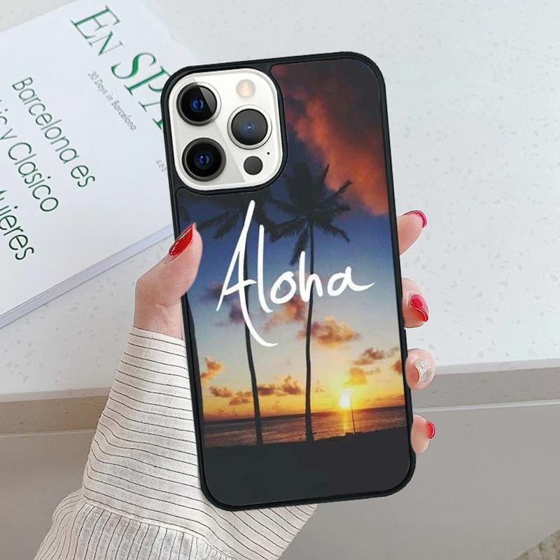 

Чехол для телефона Гавайские пальмы для iPhone 17 Air 15 16 16e 14 13 Pro Max Coque 12 11 Pro Max Для Apple PLUS fundas iPhone 11pro max