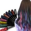 Disposable Hair Dye Magic Comb 10 Colors Hair Dye Cosplay Mood Change Ink Hair Chalk Kids Halloween Party 1 Pcs