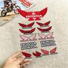 FOR HONDA HRC H WING Waterproof Reflective Motorbike Stickers Easy Peel Removable Decals for Motorcycle Car