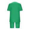 Women's Loose And Fashionable  Casual Short Sleeved Shorts Two-piece Set