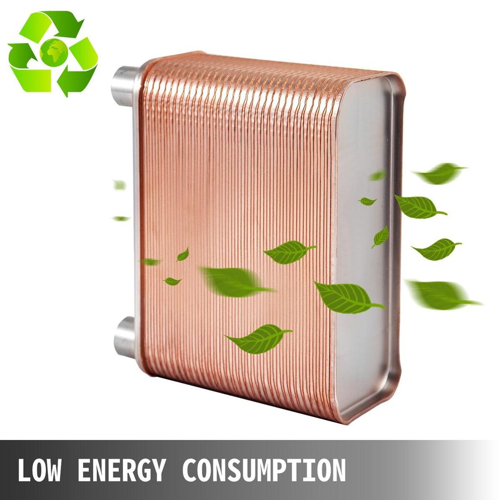 Heat Exchanger Brazed Plate Heat Exchanger 60 Plate Heat Exchanger For Heating