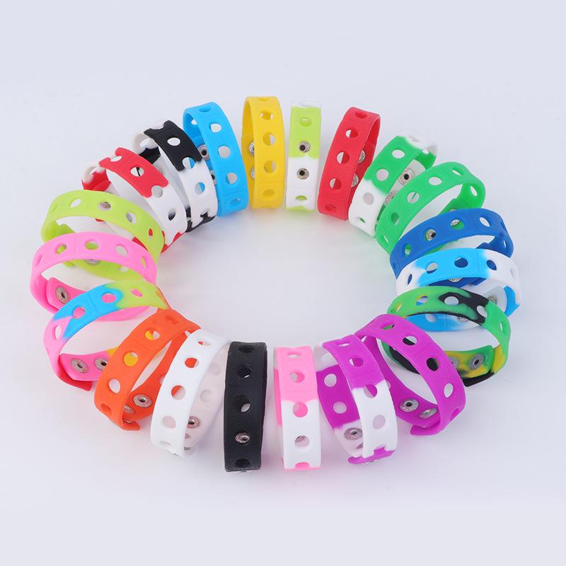 DIY Silicone Bracelet for Kids – Customizable Soft Decorative Band with Holes