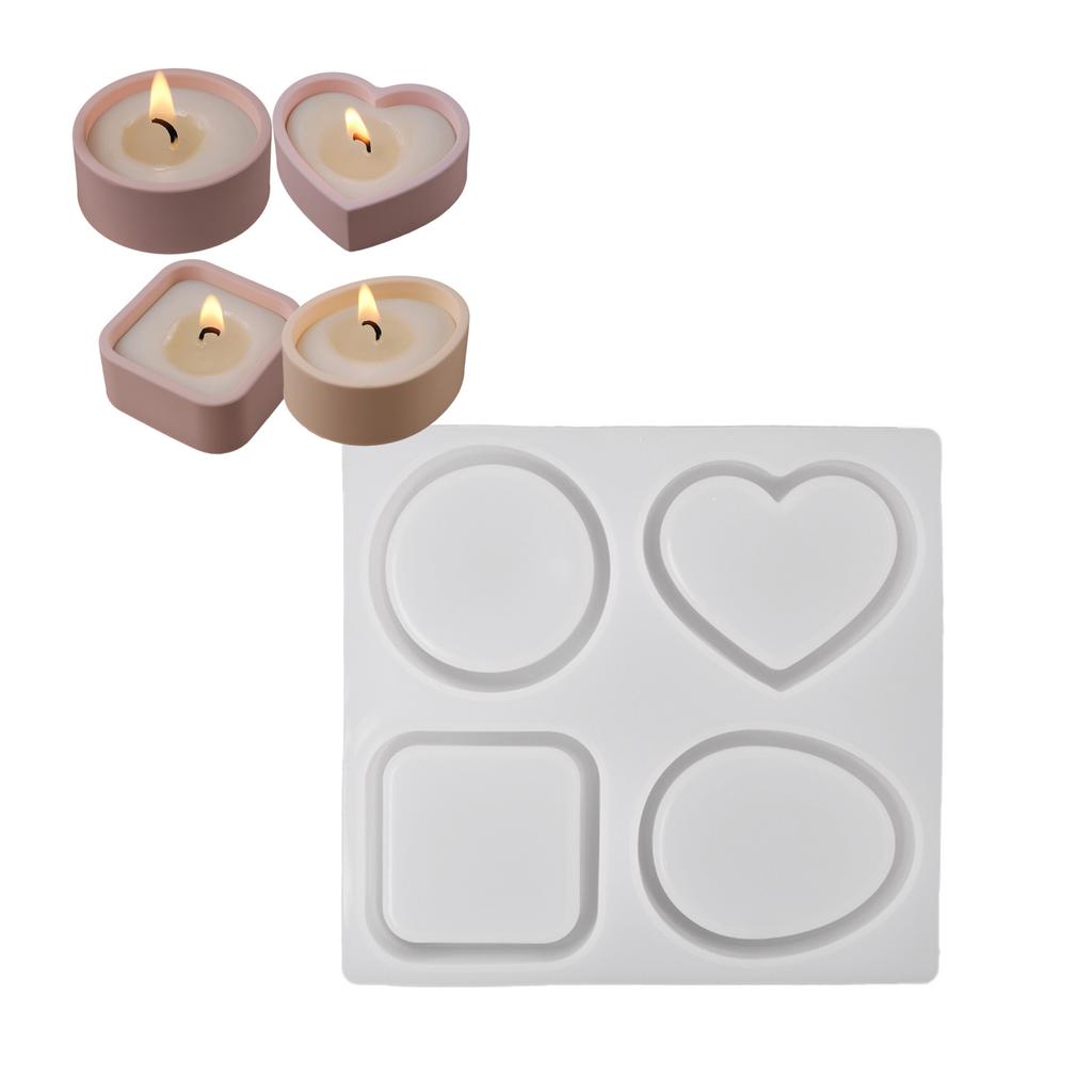 Multipurpose Christmas Silicone Candle Mould Coffee Cup Shape Accessory for Craft Supplies and Home Decoration