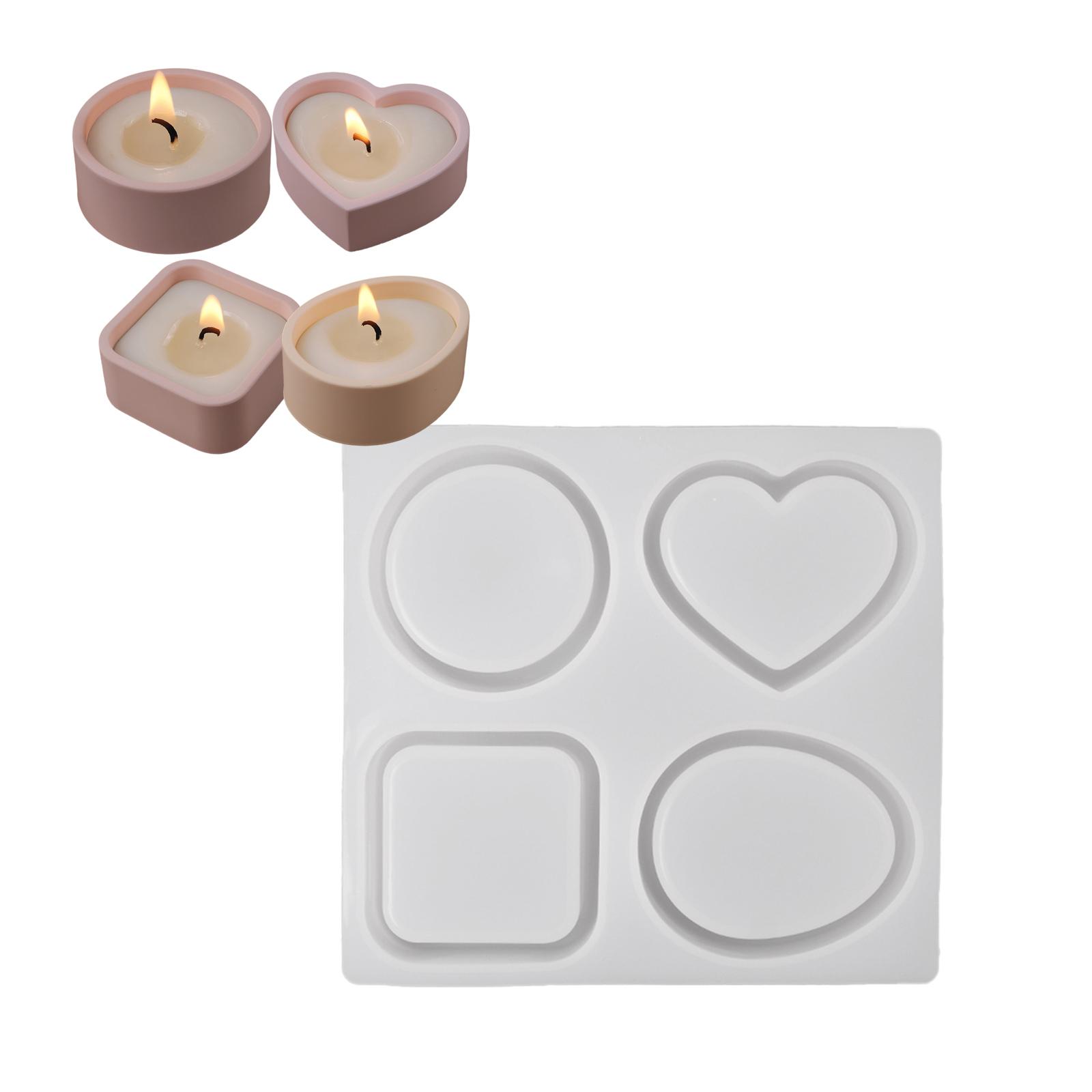 

Гибкая силиконовая форма для свечей в рождественских чашках, портативный аксессуар для ежедневного использования в рукоделии и декорировании 1