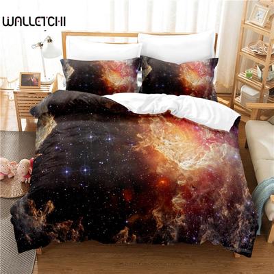 Starry Sky Bedding Set, 3Pcs Duvet Cover Set, Soft Comfortable Breathable Duvet Cover, For Bedroom Guest Room Decor