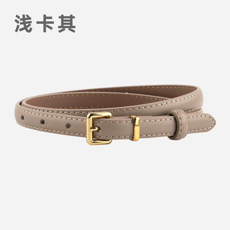 

Простой кожаный женский ремень, сплав, декоративный женский тонкий ремень для джинсов 105cm