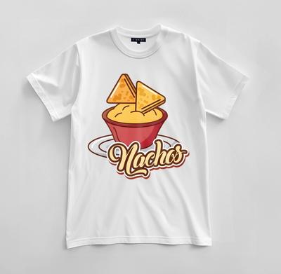 Individuelles Nacho Average Tee Grafik-T-Shirt Design Unisex Jersey Kurzarm-T-Shirt