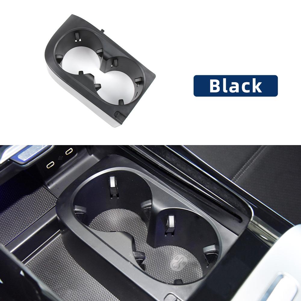 Automobile Interior Central Console Cup Drink Holder Storage Coin Box Replacement Fit For Benz C Class W206 2022-2024 Black 1 Piece