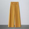 Women's Summer White High-Waist Wide-Leg Jeans: New Arrival Casual Washed Cotton Slim Fit Straight Leg Pants.