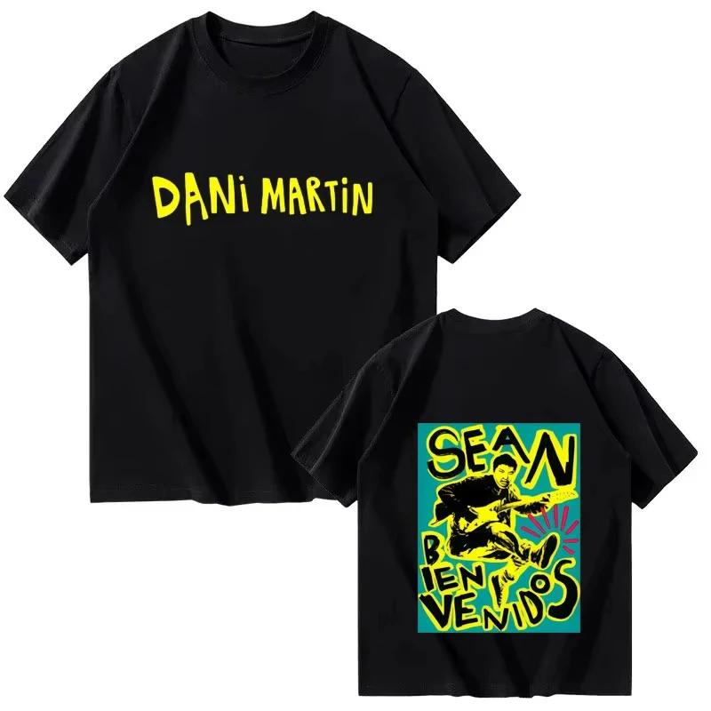 

Singer Dani Martin Punk Graphics Print T-Shirts Mens Women Cozy Short Sleeve T Shirts Aesthetic Tide Streetwear T-shirt S