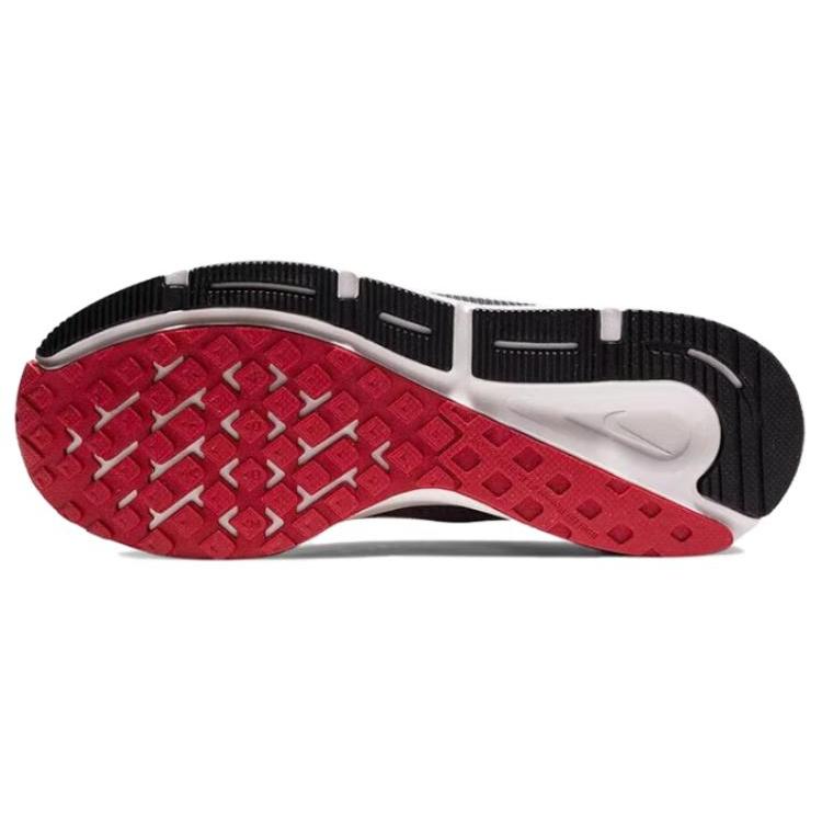 Nike Zoom Span 3 Cushioning, Wear Resistant Low Top Casual Running Shoes Unisex Black Red CQ9269-011