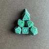 7pcs/lot Dice Set Numbers of D4 D6 D8 D10 D12 D% D20 D4 D6 D8 D10 D12 D20 for TRPG D&D Entertainment Table Game Digital Dice