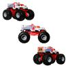 Hot Wheels Monster Truck Big Size Assortment Vehicle Toys Scale Diecast Cars Box Set 124 4-Pack (Ages 3+) Multi-Color FYJ83-989B