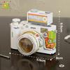 Non-Toxic Simulation Retro Camera Model Micro Building Blocks Mini Bricks Assemble Children Toys Desk Home Decoration Kids Gift