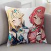 Game Xenoblade Chronicles Soft Comfortable Pillow Case Cartoon For Sofa Living Cat Room Home Office Retro Decor Protective Cover