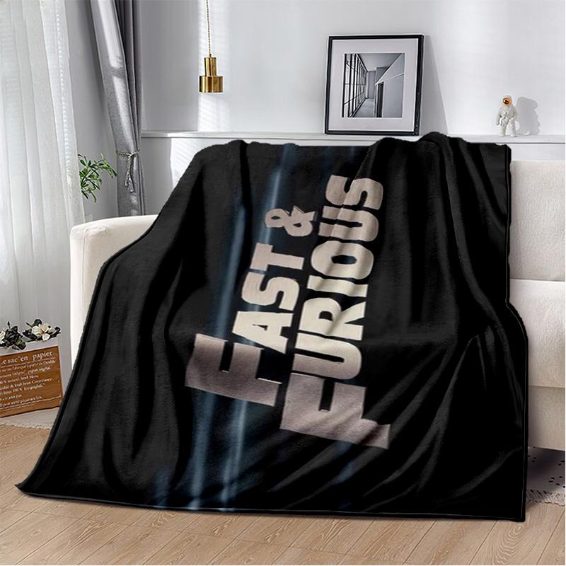 HD 10 Fast & Furious X 3D Printed Soft Plush Blanket,Flannel Blanket Throw Blanket for Living Room Bedroom Bed Sofa Picnic Kids