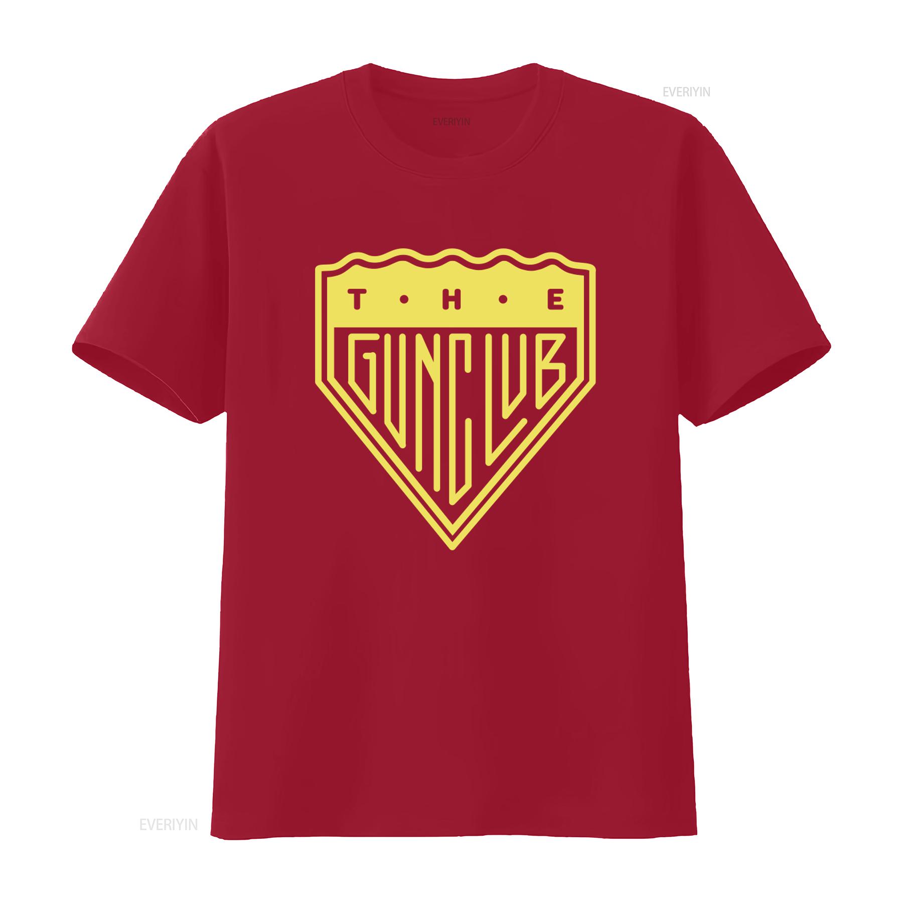 

The Gun Club T Shirt Stylish and Trendy for Fashion Forward Individuals vintage Washed homme Breathable Soft Comfortable S