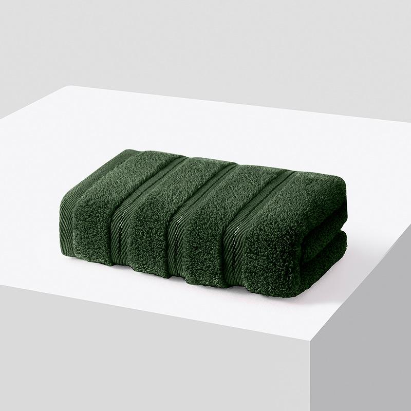 Vícebarevné ručníky z čisté bavlny, domácí hladké bavlněné ručníky na obličej lze vyšívat