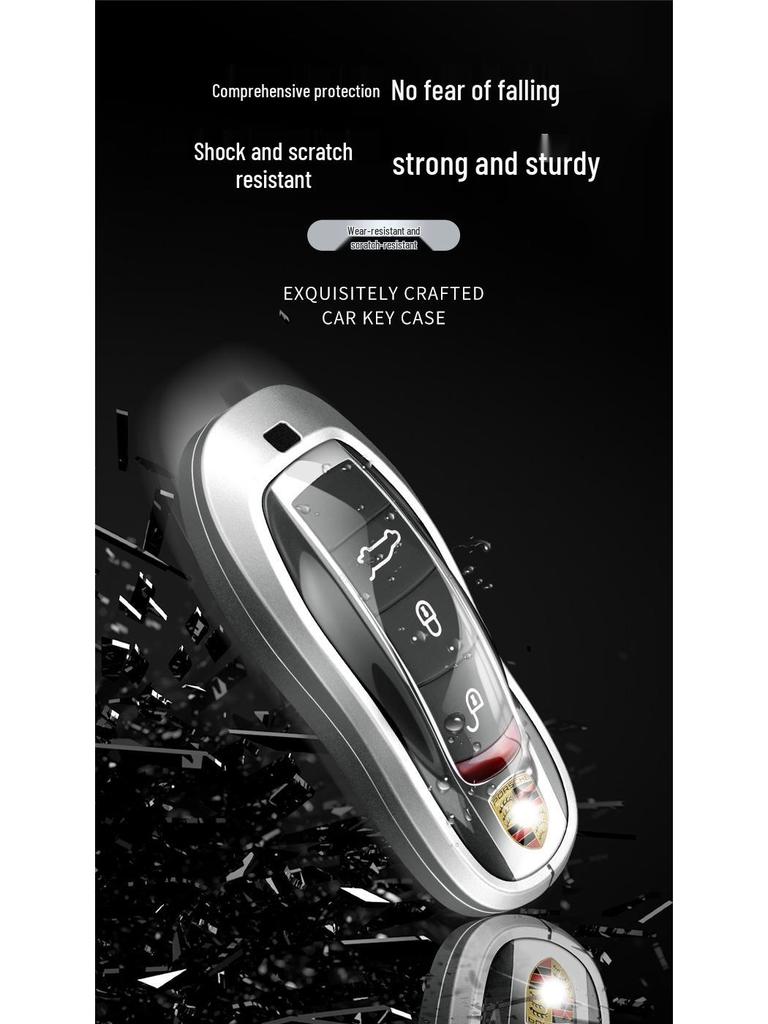 Porsche Key Case Shell for Panamera, Cayenne, Macan, 911