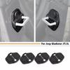 For Jeep Gladiator JT/JL 18-25 Black Exterior Door Lock Cover Buckle Cover Trim