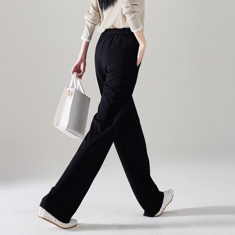 SOFSIL Women s 2026 Spring Commuter Wide-Leg Casual Pants 28/L