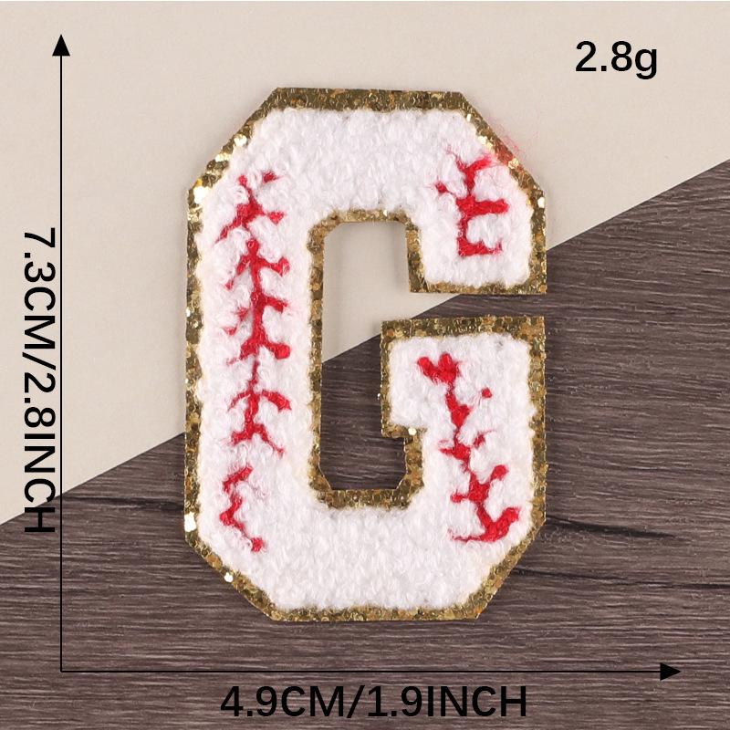 Gold Edge Chenille Smiley Face Embroidered Patch Badge