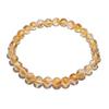 Citrine Bracelet Natural Stone Bead 6Mm