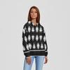 Women's Fashion Daily  Casual V-Neck Long Sleeve Printed Top