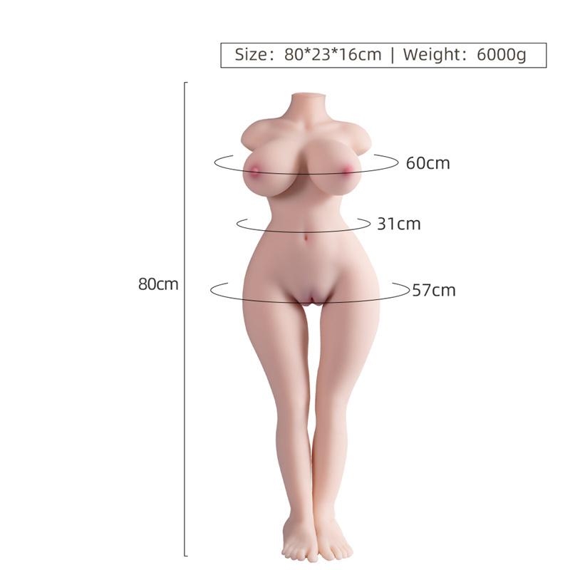 Muñeca sexual TPE sólida, pechos realistas, muñeca de simulación de vagina y ano, taza de avión, productos masturbadores masculinos