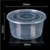 OEING Disposable Round Takeout Food Containers