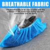 100Pcs Disposable Shoe Covers Dustproof Breathable Booties Boot Covers Slip Resistant Overshoes for Outdoor Indoor Use