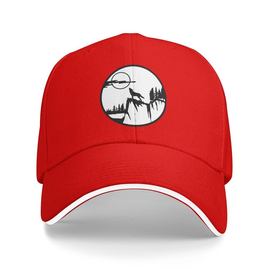 Wolf Howl Of A Wolf Baseball Caps Snapback Baseball Hats Breathable Casual Casquette Outdoor for Men And Women