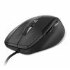 Souris 3DCONNEXION CadMouse Compact - Ergonomique - Optique - 7 boutons - Filaire - USB