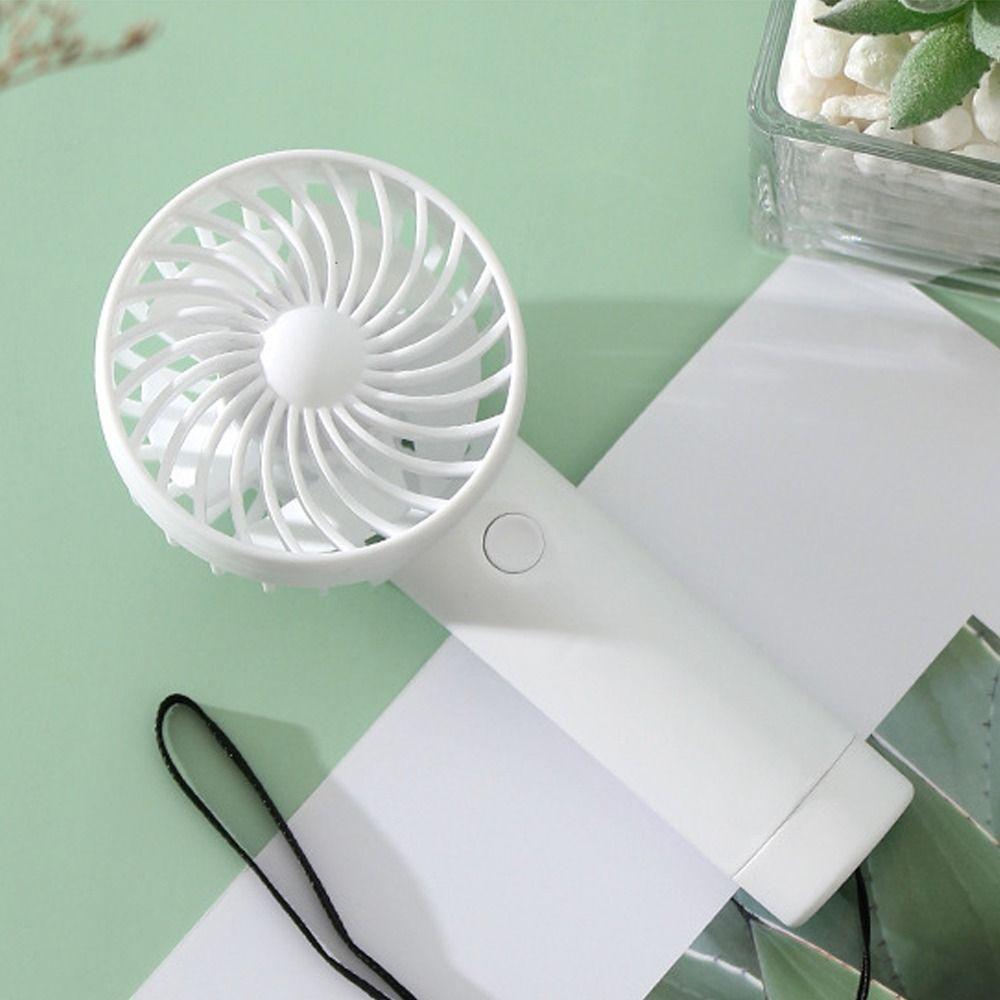 Portable Mini Handheld Fan 3 Gears Electric Fan Desktop Small Fan  For Travel Summer Gift
