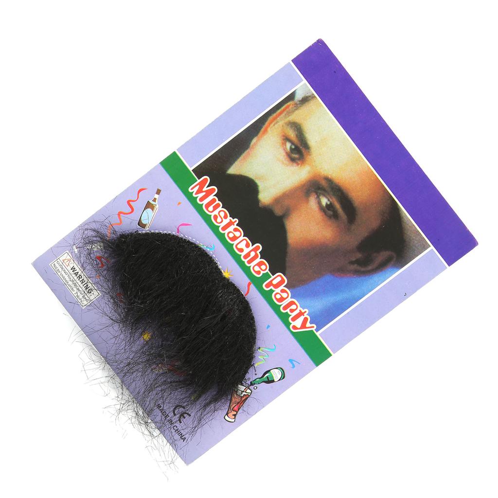 Fake Mustaches Novelty Cosplay Costume Beard Mustache Supplies for Halloween Parties