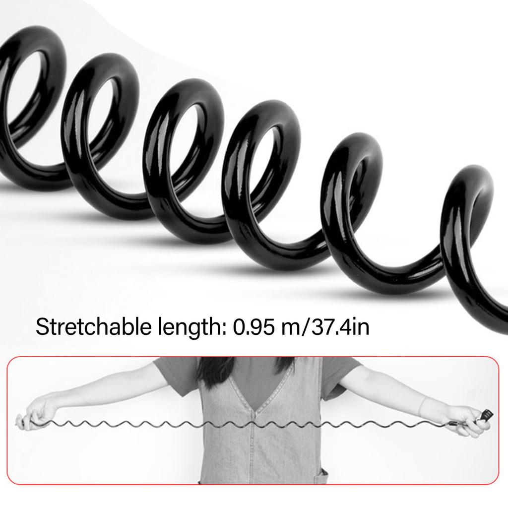 Portable Bike Lock 3 Digit Combination Antitheft Helmets Lock High Security Cable Lock for Helmets Luggages Backpack
