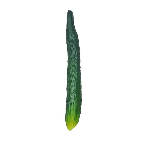 Squeeze Vegetable Toy, Realistic Fake Cucumber Eggplant Stress Ball, Soft PU Slow Rise Fidget for Adults, Farmhouse Kitchen Decor