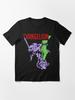 100% Cotton Anime Harajuku Ayanami Rei Printing Tshirt MenMomen Oversized Short Sleeve T-shirt Spring Summer Tops