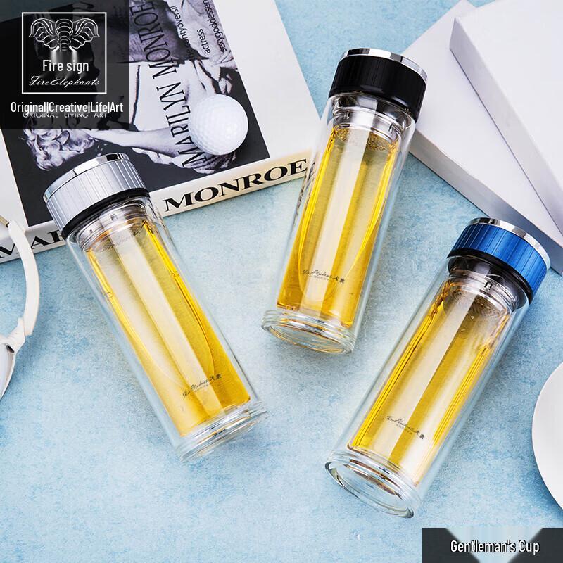 Huoxiang Gentleman Straight Glass Cup