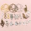 5-30pcs Animal Tree Flower Bird Charms Pendant Alloy Metal DIY Jewelry Making Accessories Findings for Necklace Earrings Bacelet